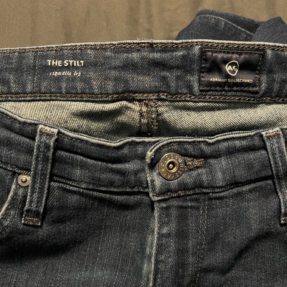 AG Adriano Goldschmied Dark Blue Women's Jeans